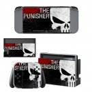 The Punisher decal skin for Nintendo Switch Console & Controllers