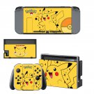 Pokemon Pikachu decal skin for Nintendo Switch Console & Controllers