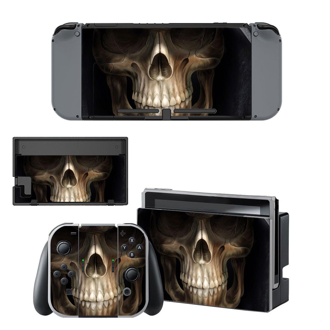 Dark Grim Reaper decal skin for Nintendo Switch Console & Controllers