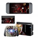 Iron Man decal skin for Nintendo Switch Console & Controllers