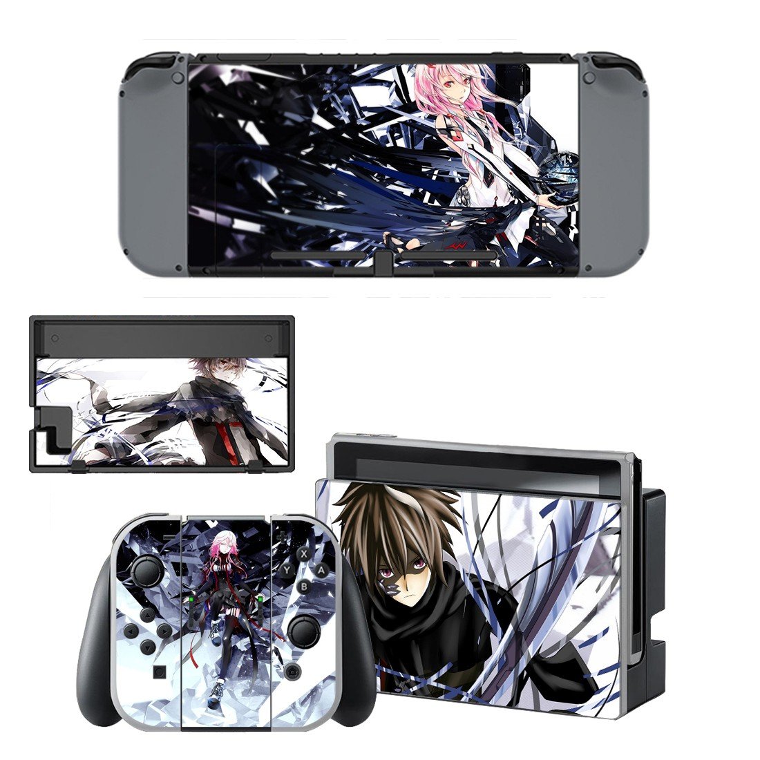 Guilty Crown decal skin for Nintendo Switch Console & Controllers