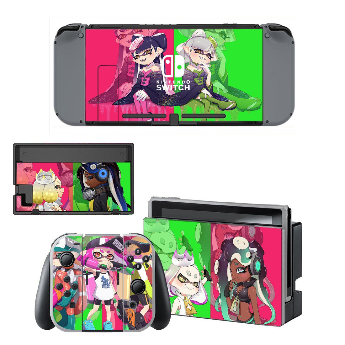 Nintendo Classic decal skin for Nintendo Switch Console & Controllers