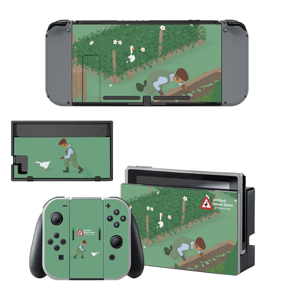 Untitled Goose Game decal skin for Nintendo Switch Console & Controllers