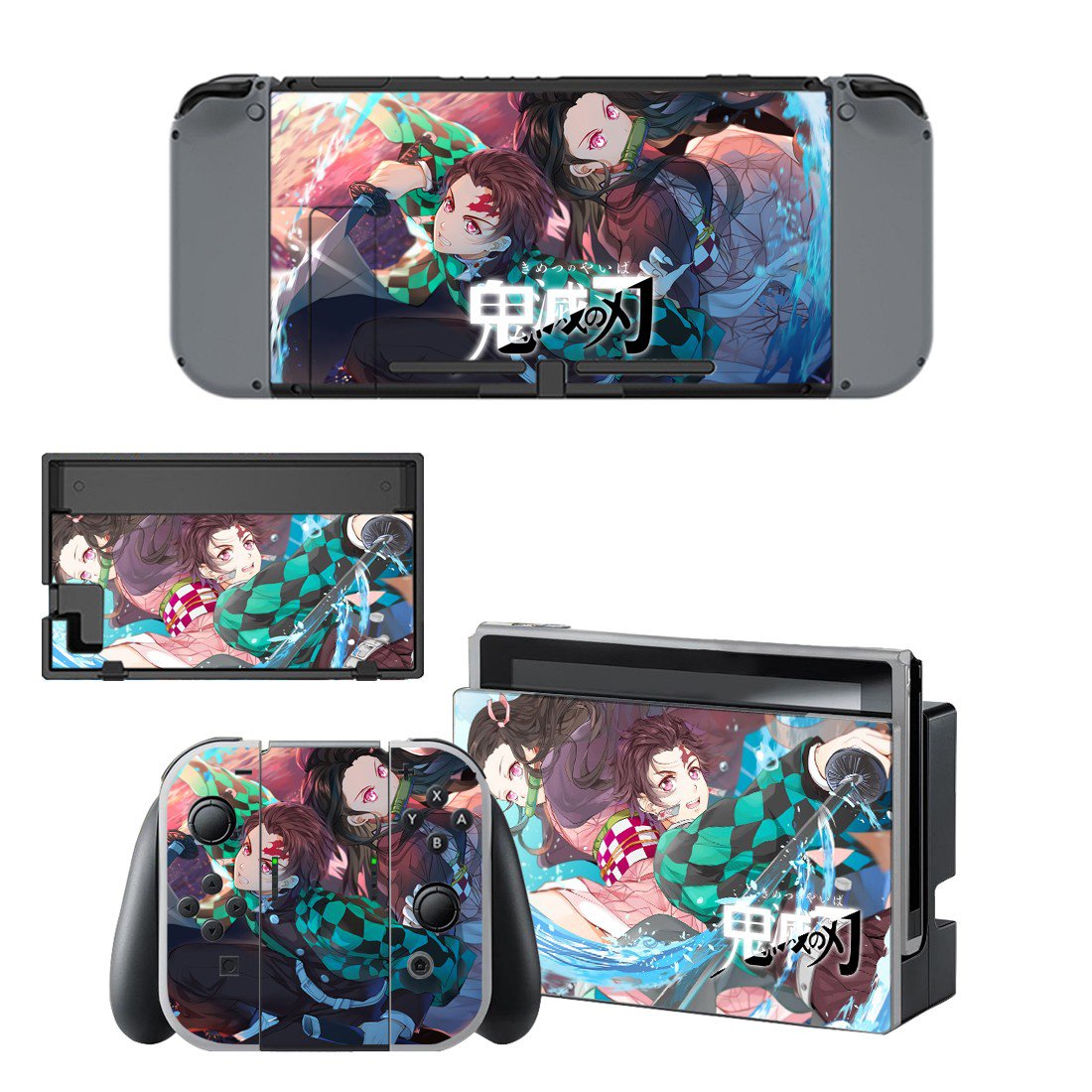 Demon Slayer decal skin for Nintendo Switch Console & Controllers