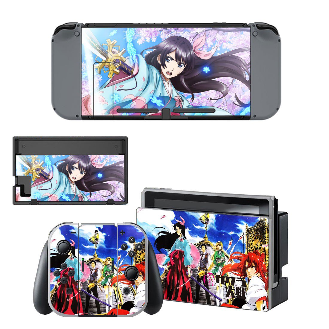 Sakura Wars decal skin for Nintendo Switch Console & Controllers