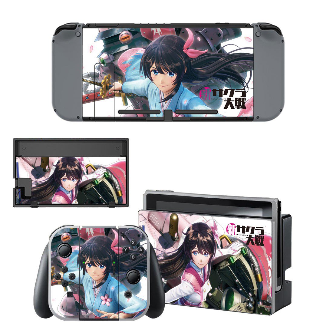 Sakura Wars decal skin for Nintendo Switch Console & Controllers