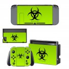 Biohazard decal skin for Nintendo Switch Console & Controllers