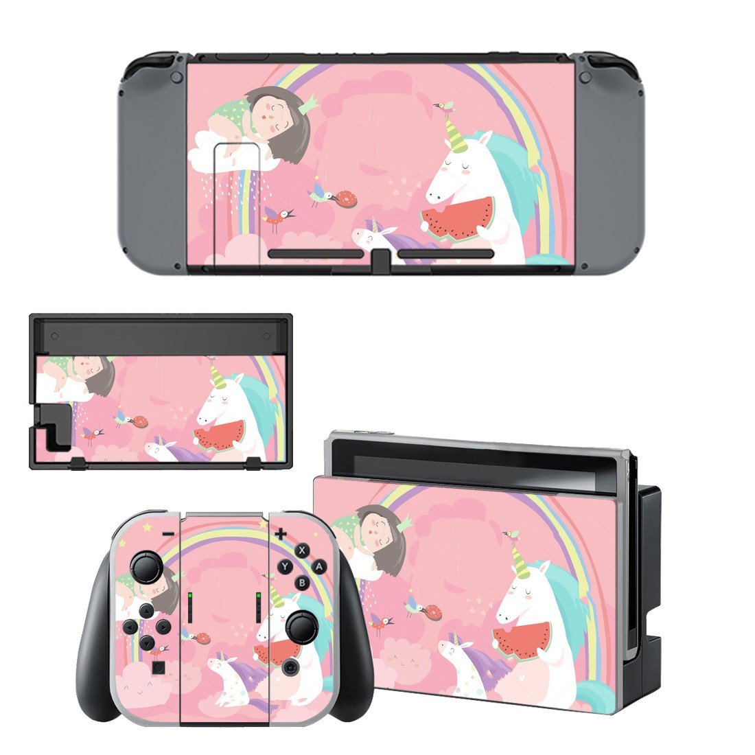 Bunny Love decal skin for Nintendo Switch Console & Controllers