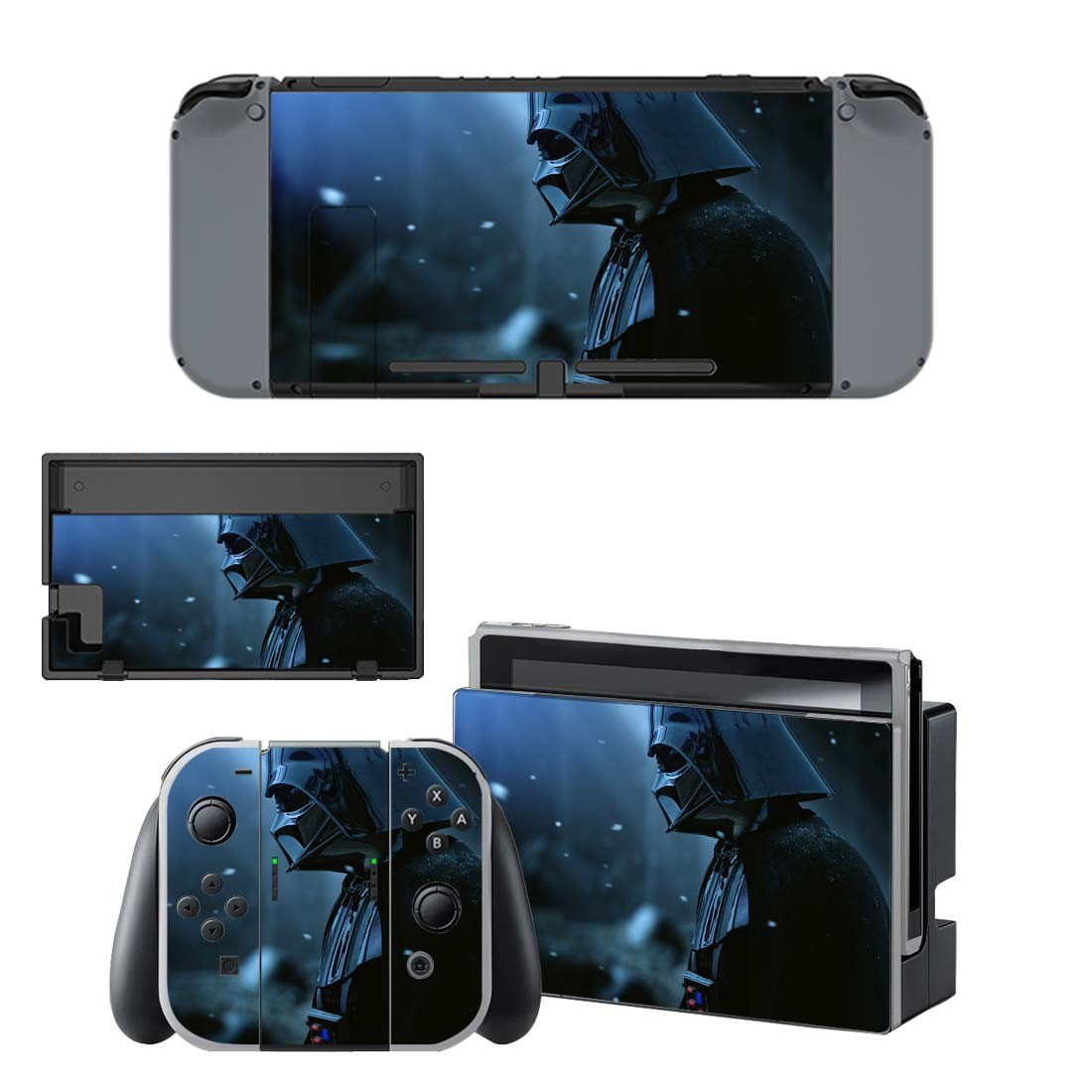 Darth Vader decal skin for Nintendo Switch Console & Controllers