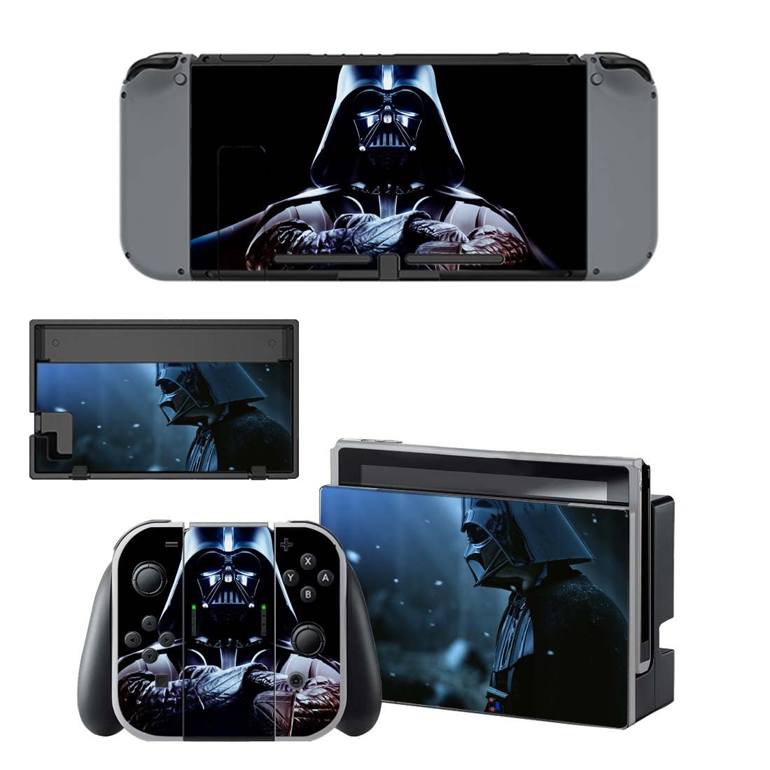 Darth Vader decal skin for Nintendo Switch Console & Controllers