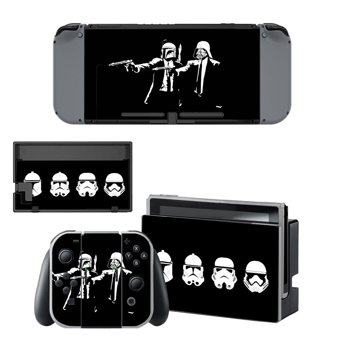 Stormtrooper decal skin for Nintendo Switch Console & Controllers