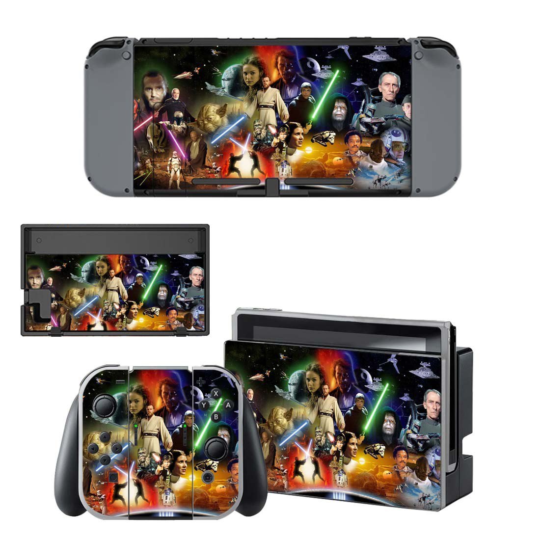 Star wars decal skin for Nintendo Switch Console & Controllers