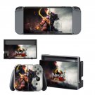 Nioh 2 decal skin for Nintendo Switch Console & Controllers