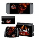 Nioh 2 decal skin for Nintendo Switch Console & Controllers