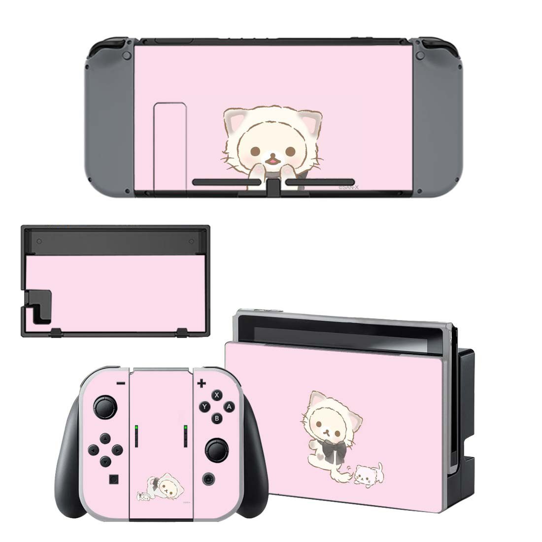 Rilakkuma decal skin for Nintendo Switch Console & Controllers
