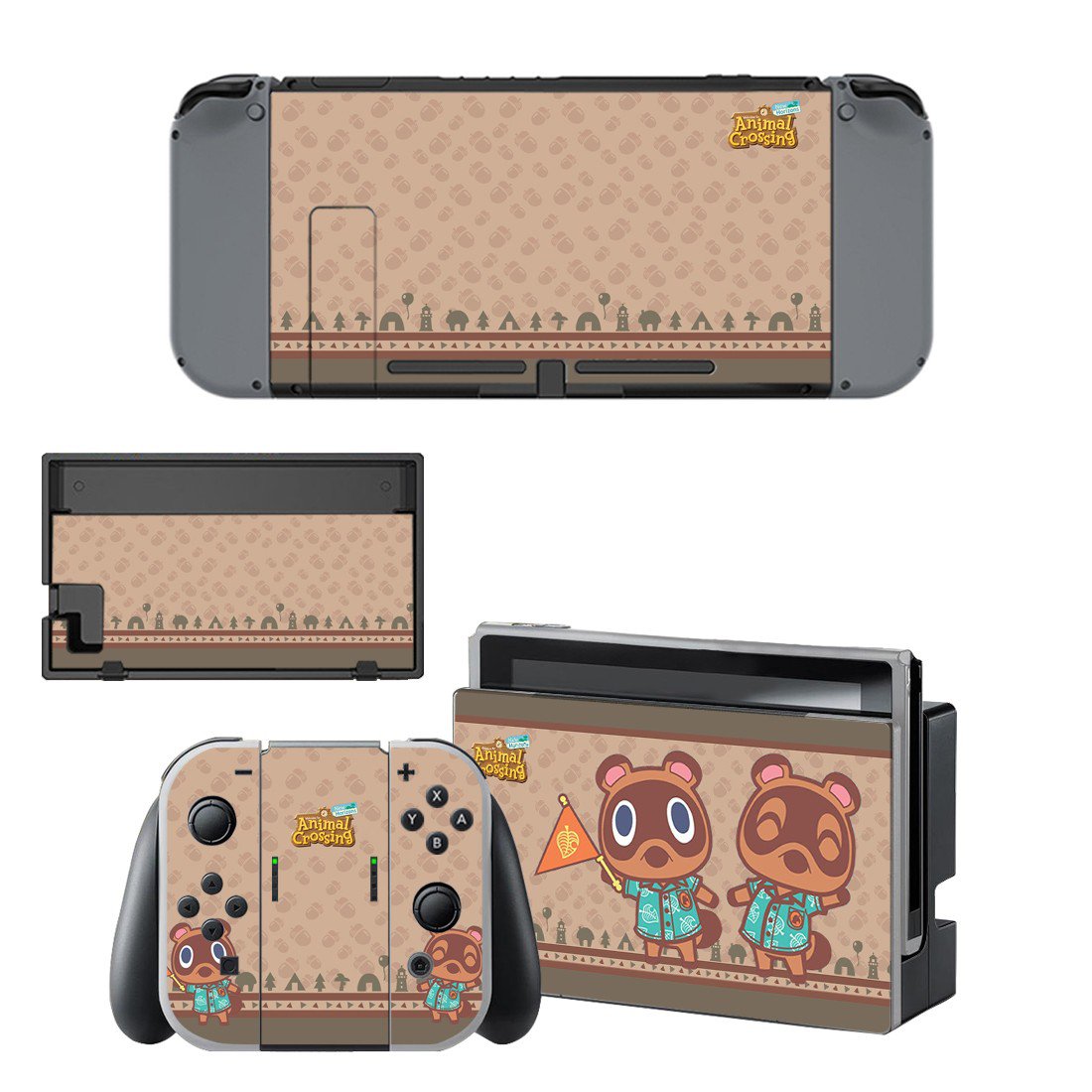 Animal crossing decal skin for Nintendo Switch Console & Controllers