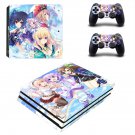 Hyperdimension Neptunia decal skin for PS4 Pro Console & Controllers