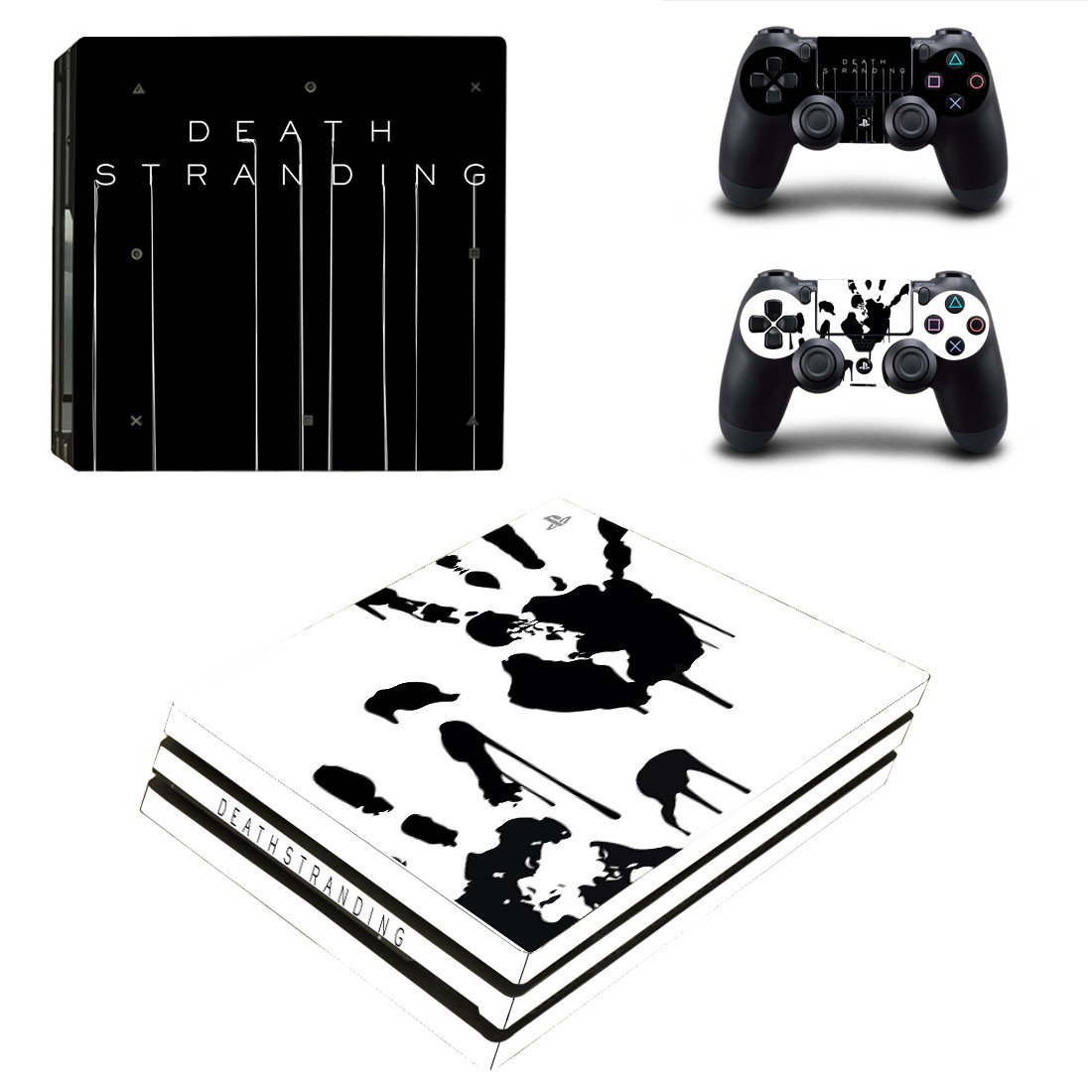 Death Stranding decal skin for PS4 Pro Console & Controllers