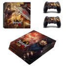 Nioh 2 decal skin for PS4 Pro Console & Controllers