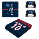 Fly Emirates decal skin for PS4 Slim Console & Controllers