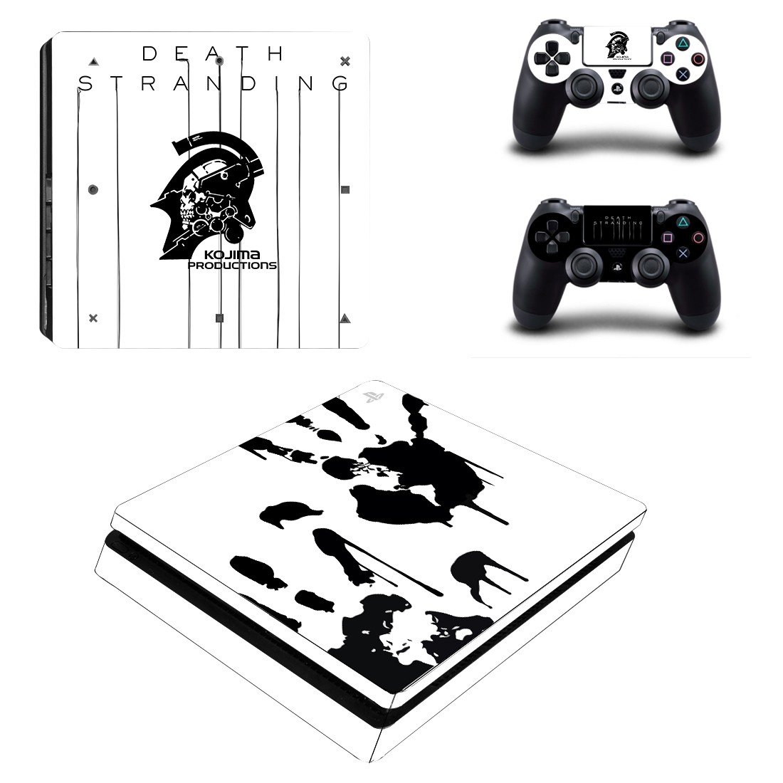 Death Stranding decal skin for PS4 Slim Console & Controllers