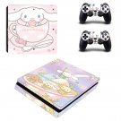 Cinnamoroll decal skin for PS4 Slim Console & Controllers