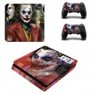 Joker Joaquin Phoenix decal skin for PS4 Slim Console & Controllers
