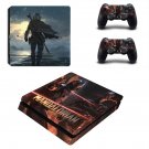 The Mandalorian decal skin for PS4 Slim Console & Controllers
