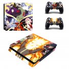 Naruto decal skin for PS4 Slim Console & Controllers