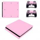 Solid Color decal skin for PS4 Slim Console & Controllers