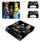 Fortnite decal skin for PS4 Slim Console & Controllers
