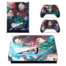 Demon Slayer decal skin for Xbox one X Console & Controllers