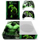 The Incredible Hulk decal skin for Xbox one S Console & Controllers