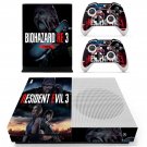 Biohazard RE3 decal skin for Xbox one S Console & Controllers