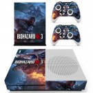 Biohazard RE3 decal skin for Xbox one S Console & Controllers