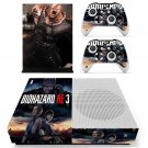 Biohazard RE3 decal skin for Xbox one S Console & Controllers