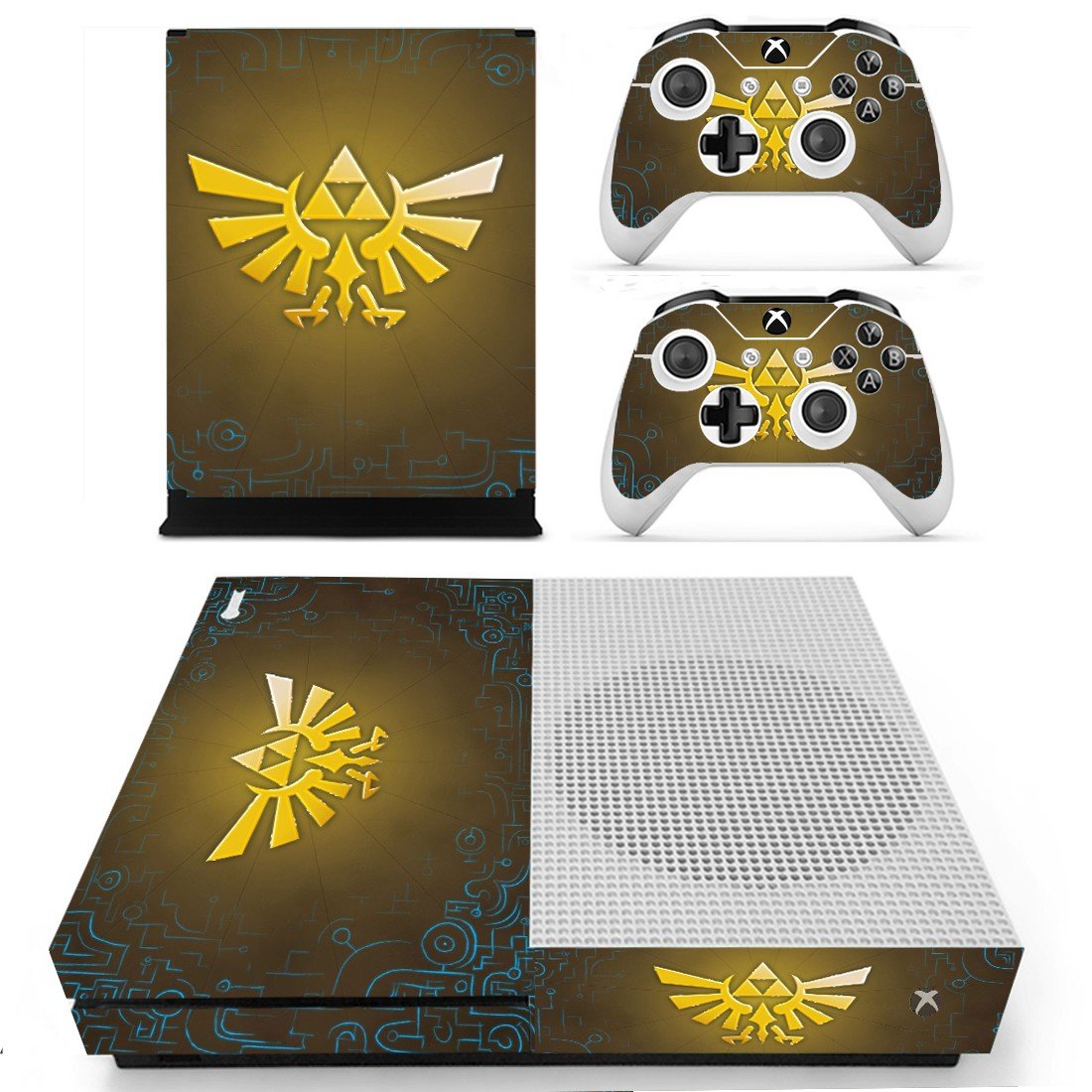 Twilight Princess decal skin for Xbox one S Console & Controllers