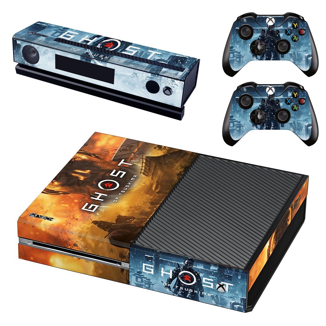 Ghost of Tsushima decal skin for Xbox one Console & Controllers