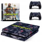 Cyberpunk 2077 decal skin for PlayStation 4 Console & Controllers