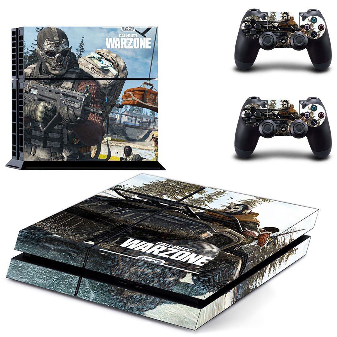COD Warzone decal skin for PlayStation 4 Console & Controllers
