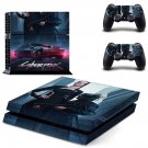 Cyberpunk 2077 decal skin for PlayStation 4 Console & Controllers