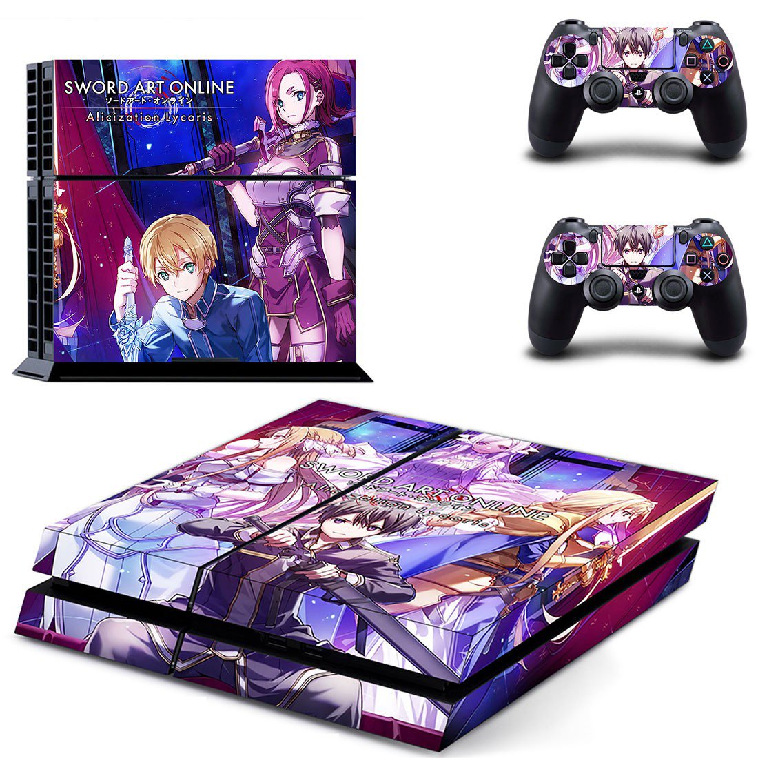 Alicization Lycoris decal skin for PlayStation 4 Console & Controllers