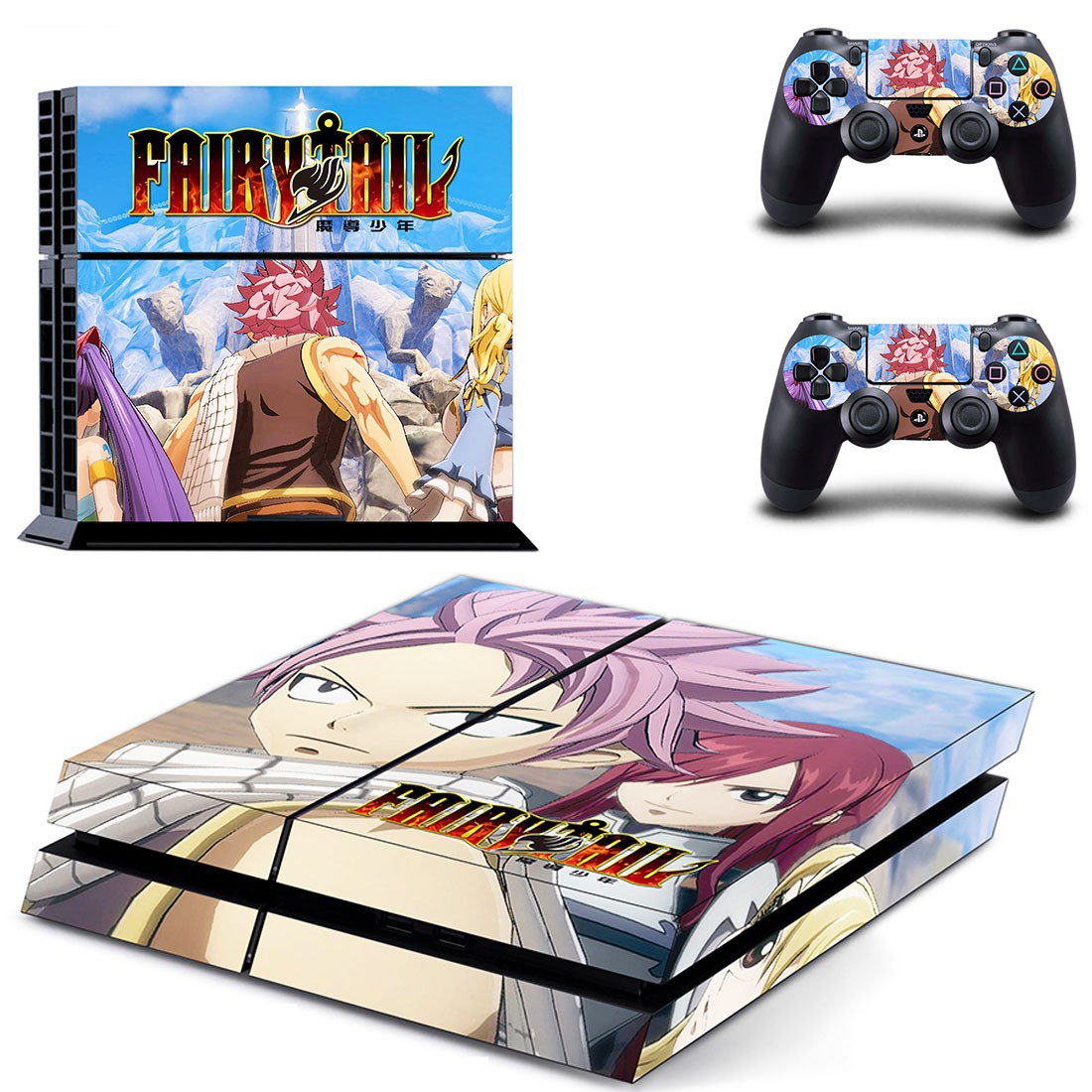 Fairy Tail decal skin for PlayStation 4 Console & Controllers