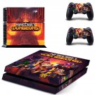 Minecraft Dungeons decal skin for PlayStation 4 Console & Controllers