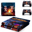 Minecraft Dungeons decal skin for PlayStation 4 Console & Controllers