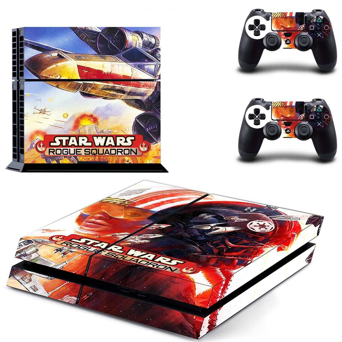 Star Wars Rogue Squadron decal skin for PlayStation 4 Console & Controllers