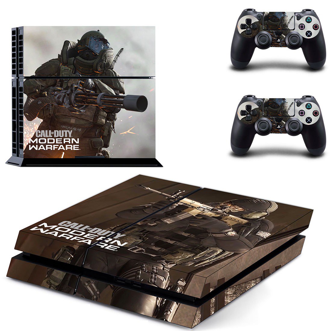 Modern Warfare decal skin for PlayStation 4 Console & Controllers