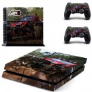 Dirt 5 decal skin for PlayStation 4 Console & Controllers