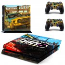 Dirt 5 decal skin for PlayStation 4 Console & Controllers