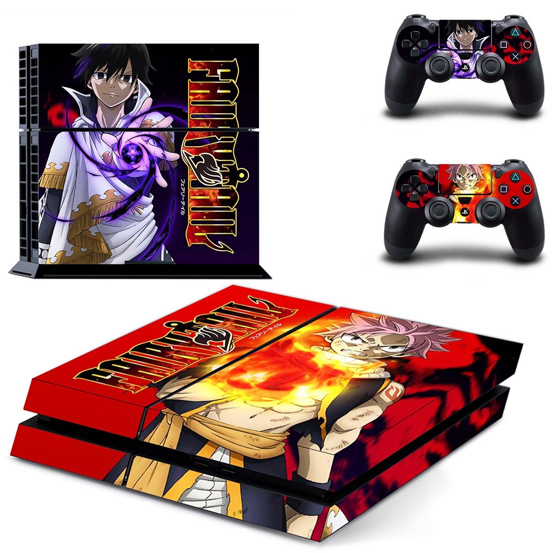 Fairy Tail decal skin for PlayStation 4 Console & Controllers